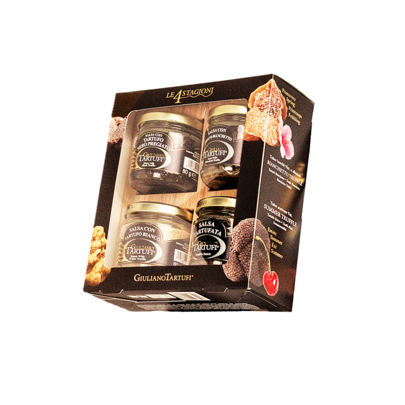 Geschenkpackung 4-Jahreszeiten-Trüffel-Saucen