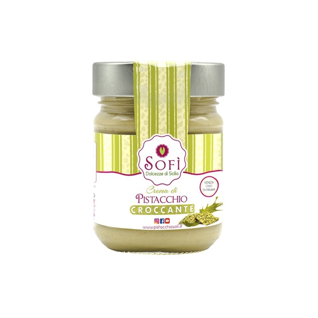 Knusprige Pistaziencreme 46%, 190 g