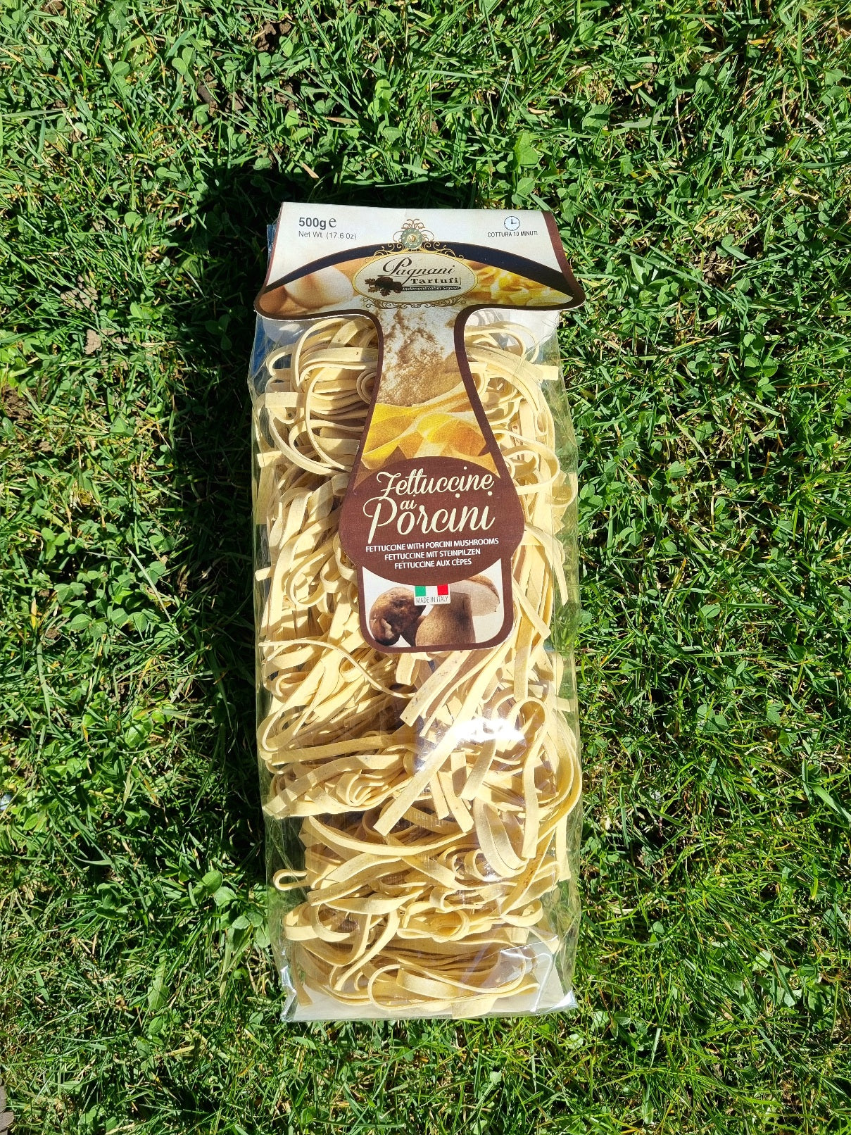 Ei-Fettuccine mit Steinpilzen, 500 g