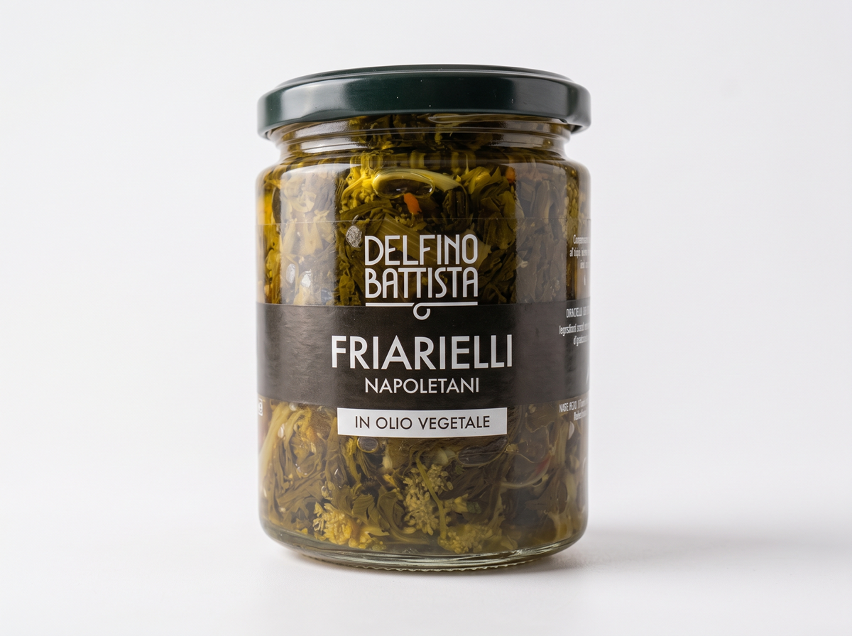 Neapolitanischer Friarielli in Sonnenblumenöl, 290 g