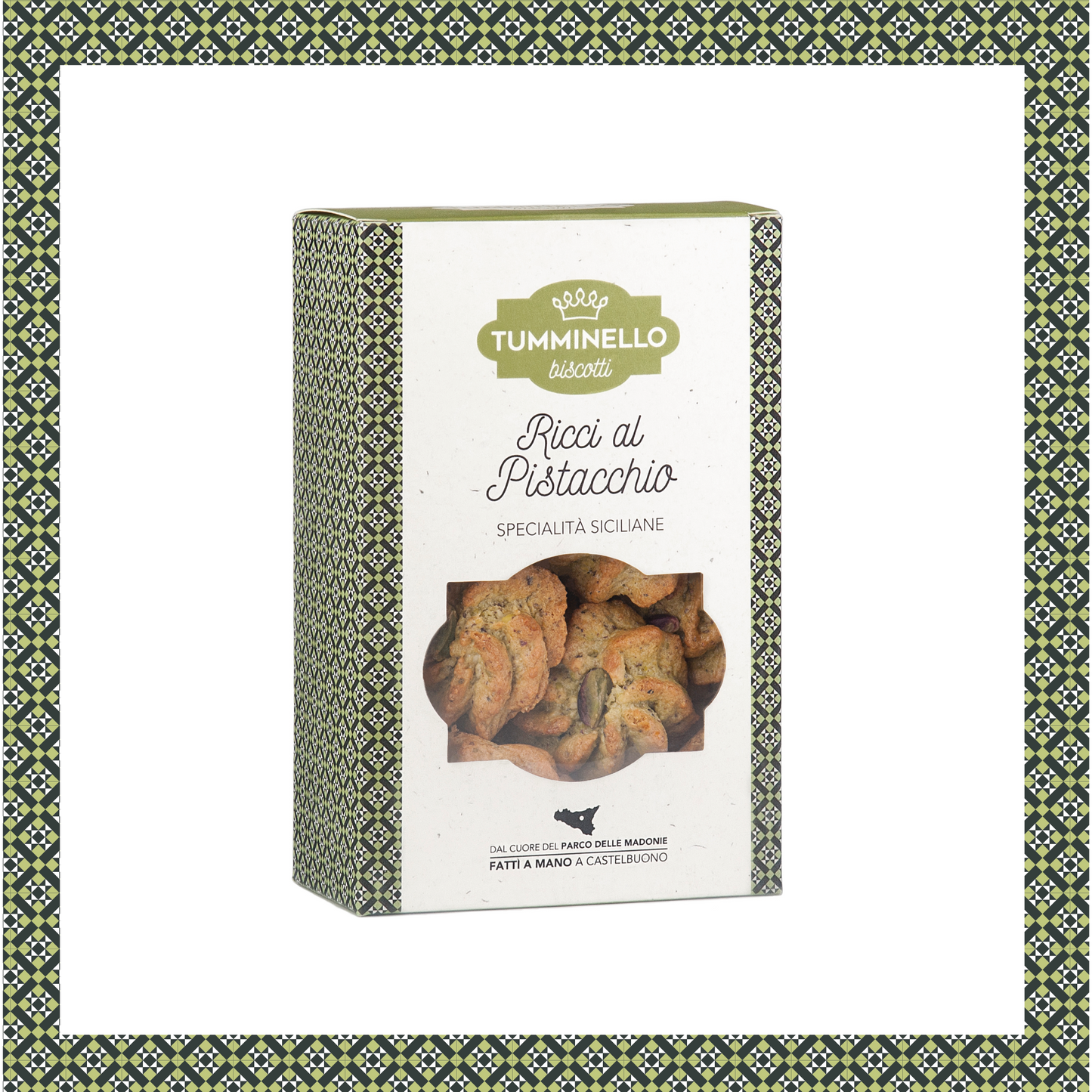 Sicilian pistachio and almond pastries, 220 g