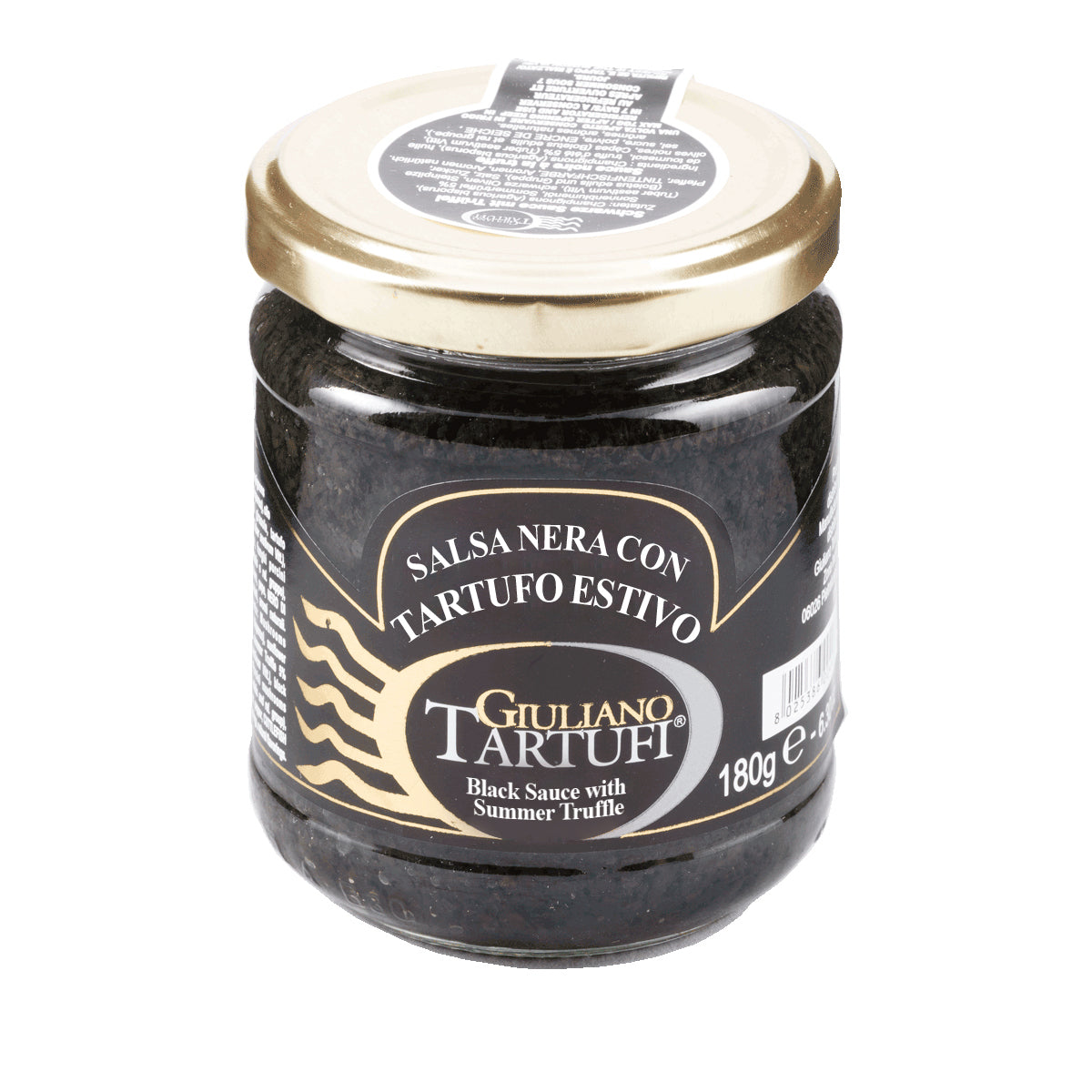 Schwarze Trüffelsauce mit Sommertrüffel 5%