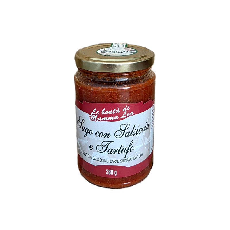 Tomatensauce mit Wurst und Sommertrüffel, 280 g