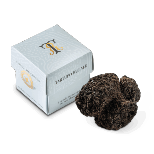 aufbewahrung schwarzer trüffel Schokoladentrüffel mit dunkler Schokolade, 20 g (Tartufo Regale Black) – Italian Gourmet Shop