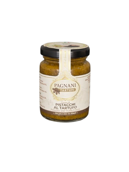 Crema di pistacchi con tartufo estivo