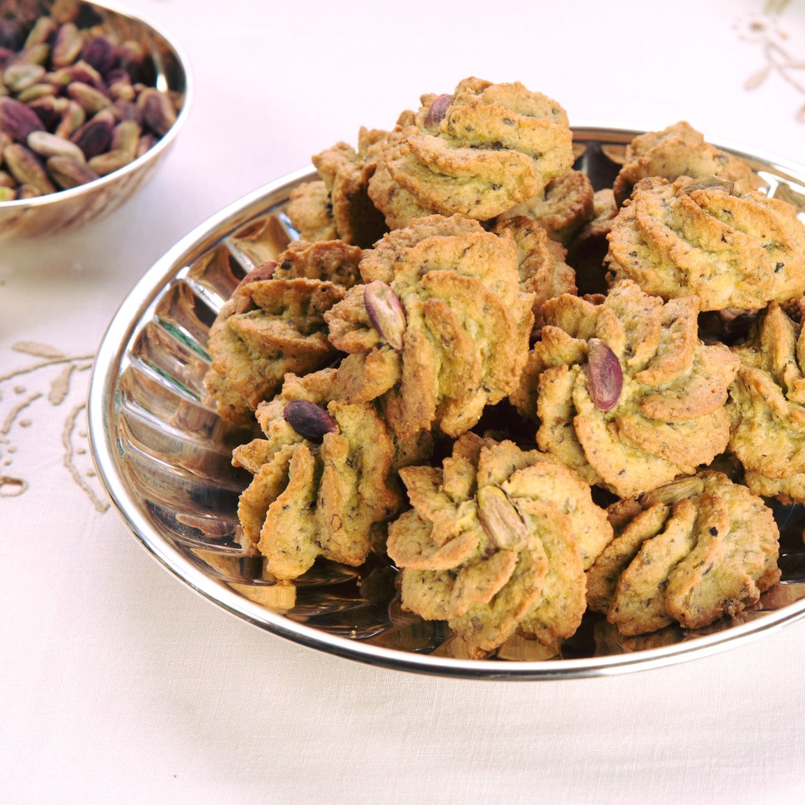 Sicilian pistachio and almond pastries, 220 g