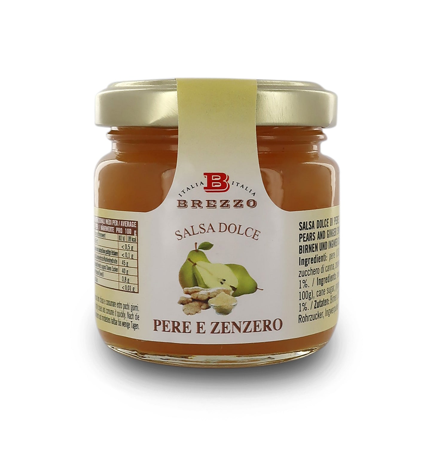 Süße Birnensauce mit Ingwer, 110 g