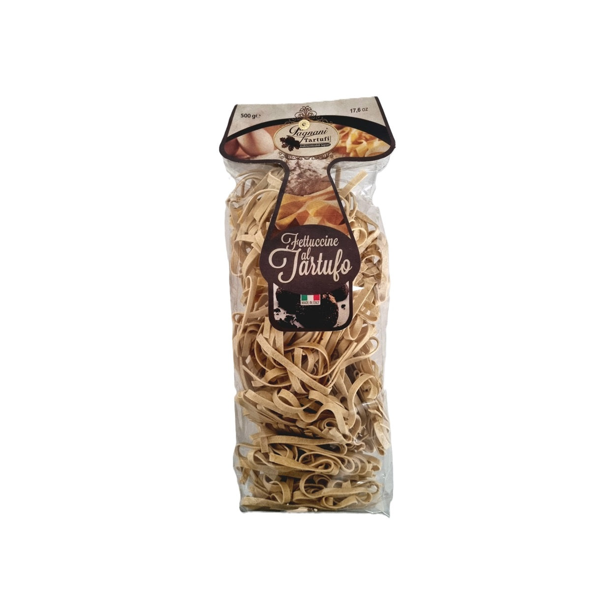 Egg fettuccine with black truffle, 500 g 