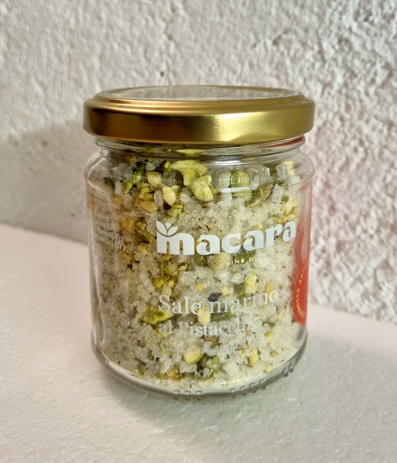 Sicilian sea salt with pistachios, 200 g