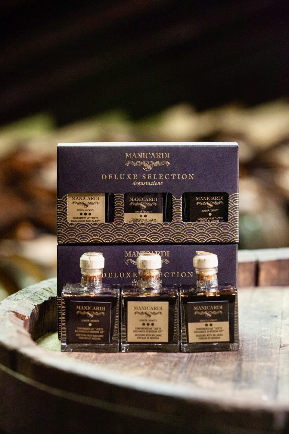 Geschenkset Balsamico-Essig aus Modena 3 x 100 ml