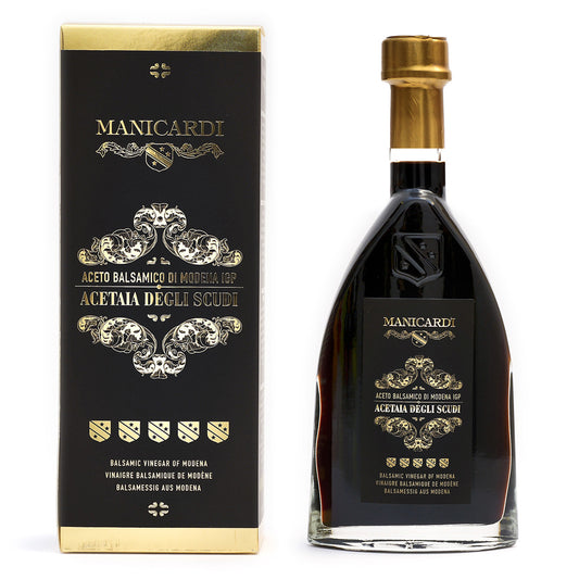 Balsamico-Essig aus Modena I.G.P. 5 Scudi - ohne Farbstoffe 100% natürlich