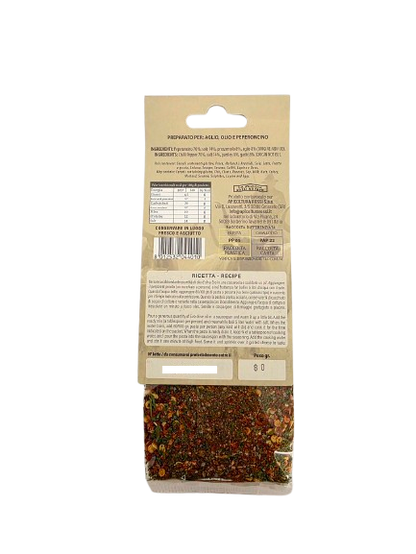 Mixture of spices for pasta Aglio Olio e Peperoncino, 80 g