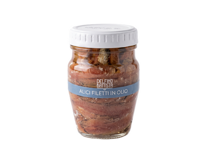 Filety z ančoviček ve slunečnicovém oleji, 80 g