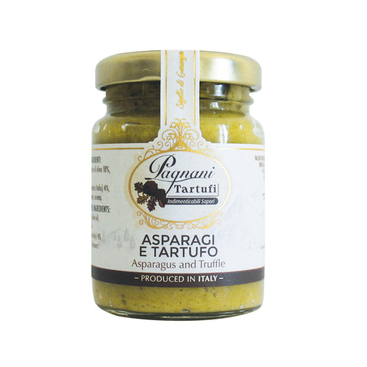 Crema di asparagi con tartufo nero estivo