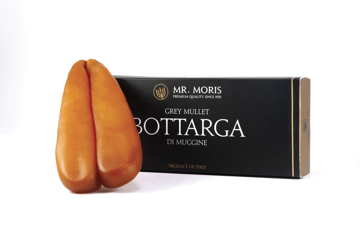 Sušené jikry vcelku z Cípala hlavatého (Bottarga di Muggine)