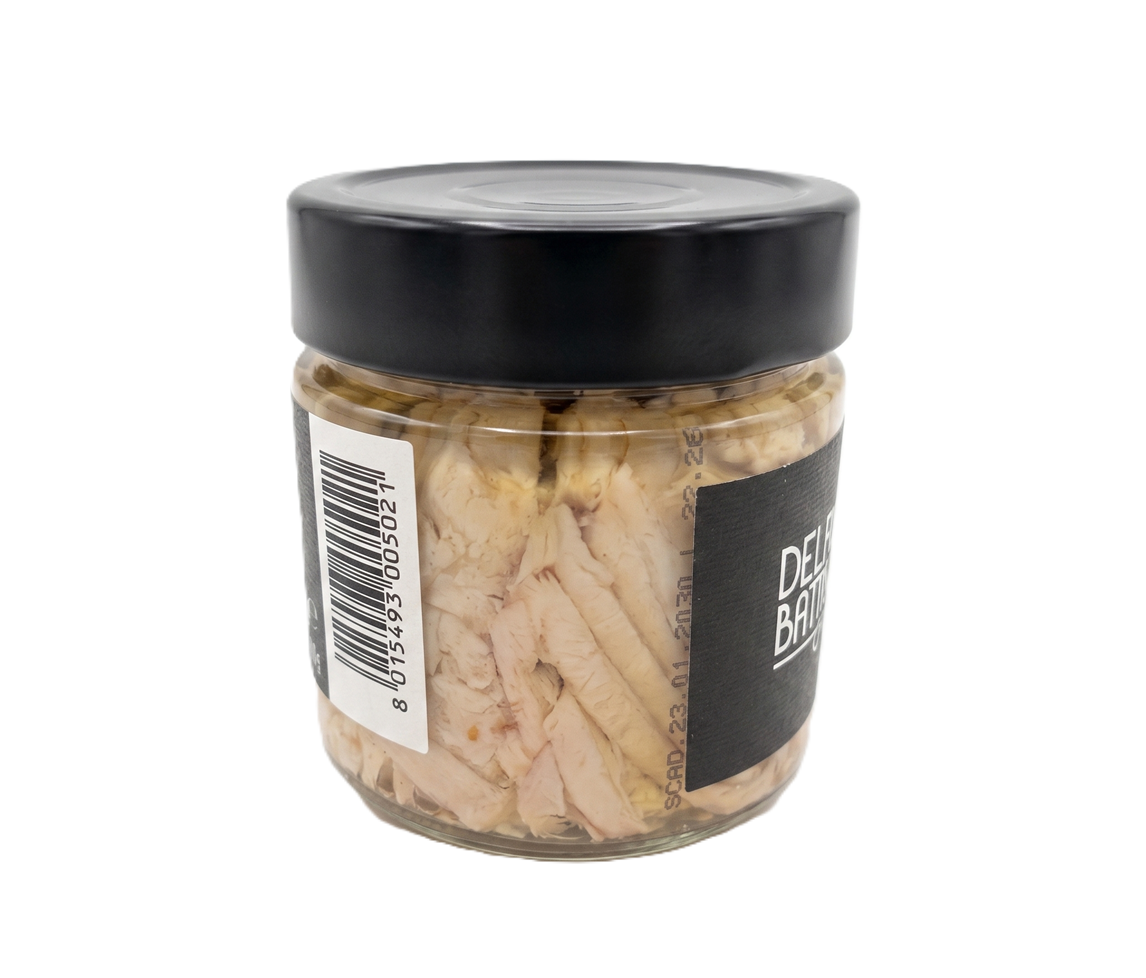 Filety z mořského vlka v olivovém oleji, 200 g (Filetti di Branzino)