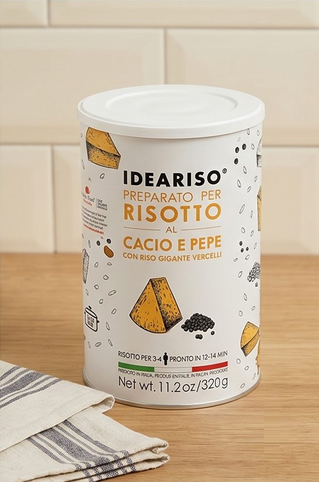 Italienisches Risotto mit Käse und Pfeffer, 320 g (Risotto Cacio e Pepe)