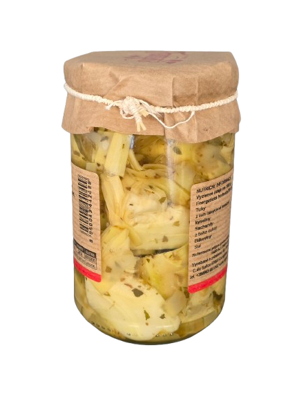 Artyčoky ve slunečnicovém oleji, 290 g