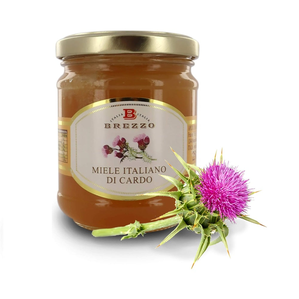 Italian thistle honey, 500 g (Miele di Cardo) 