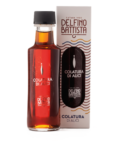 Šťáva z ančoviček, 100 ml - v dárkové krabičce (Colatura di Alici)