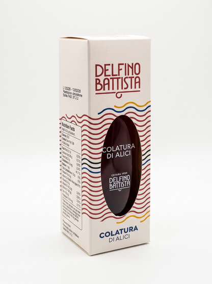 Šťáva z ančoviček, 100 ml - v dárkové krabičce (Colatura di Alici)