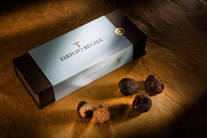 Čokoládový lanýž s hořkou čokoládou, 100 g (Tartufo Regale Black)