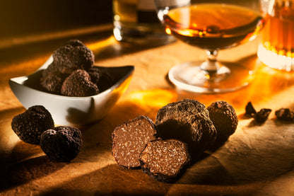 Čokoládový lanýž s hořkou čokoládou, 100 g (Tartufo Regale Black)