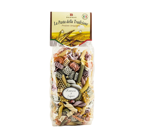 Pasta 5 Geschmacksrichtungen, 500 g