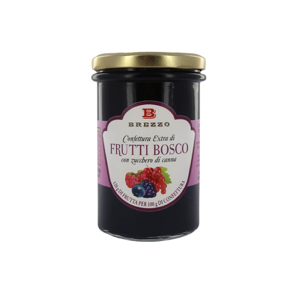 Jam extra from Forest Fruits, 350 g (120 g of fruit per 100 g of jam)