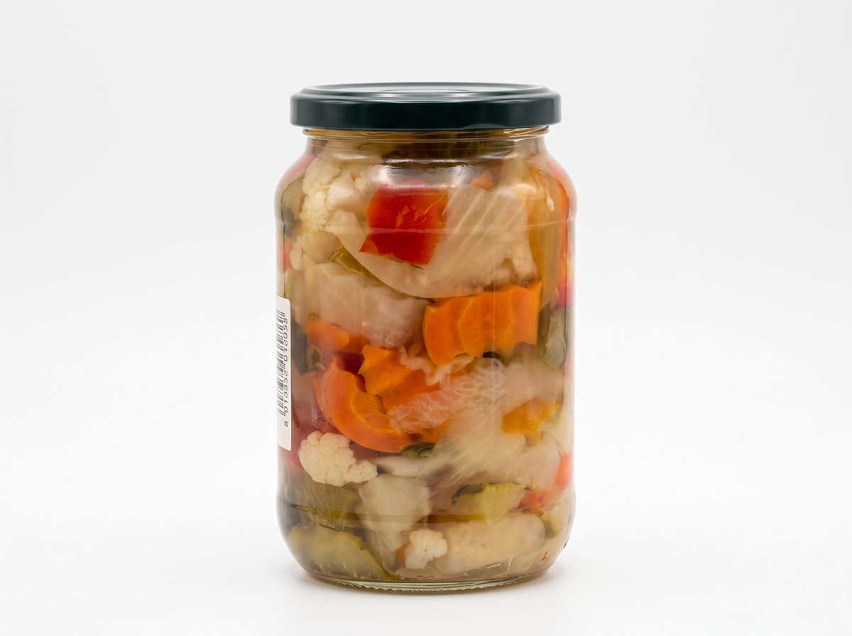 Eingelegtes Gemüse in süß-saurer Lake, 560 g (Giardiniera)