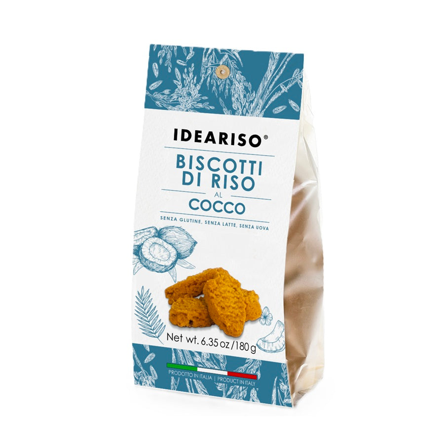 Rýžové sušenky s kokosem, 180 g