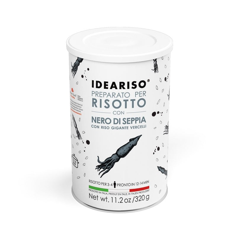 Italienisches Risotto mit Tintenfischtinte, 320 g (Risotto al nero di Seppia)