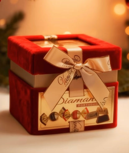 Geschenkbox gefüllt mit Schokolade, 380 g 