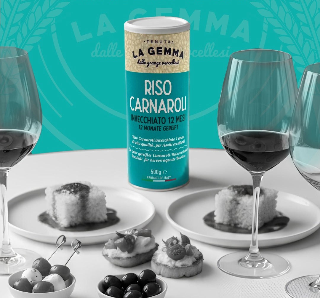 Italienischer Carnaroli-Reis, 12 Monate gereift, 500 g