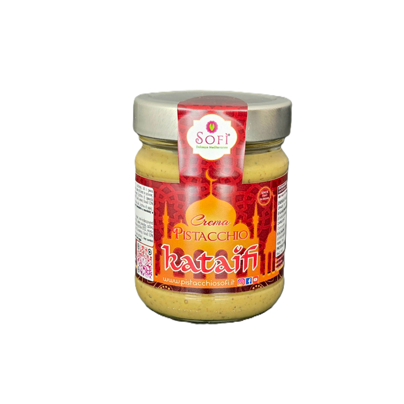 Crema di pistacchio Dubai con Kataifi, 190 g - senza olio di palma