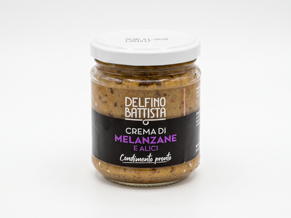 Krém z lilku a ančoviček, 180 g