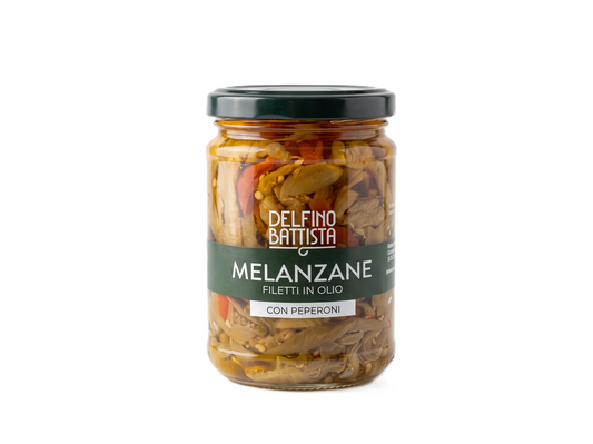Krájené lilky s paprikou ve slunečnicovém oleji, 290 g