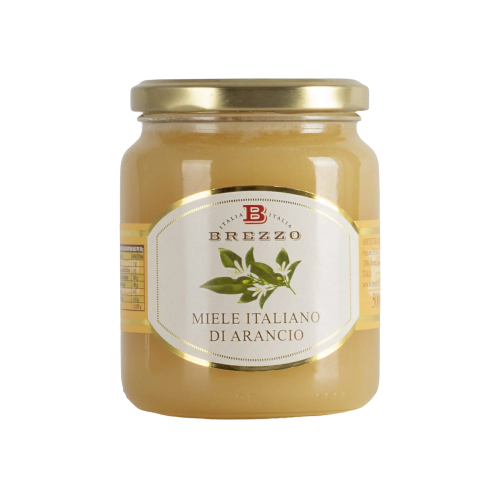 Italský med z pomerančových květů - 500g (Miele di Arancio)