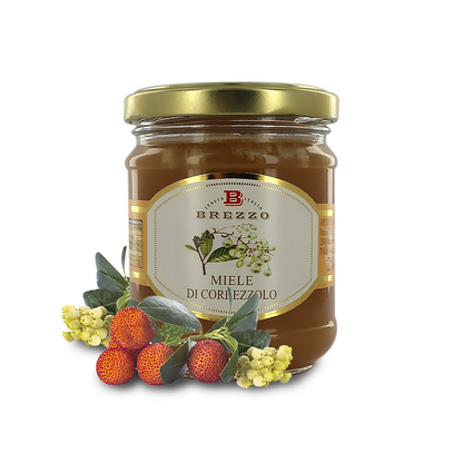 Italský med z planikových květů, 250 g (Miele di Corbezzolo)
