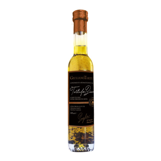 Extra virgin olive oil dressing Bianchetto Truffle flavour – with extra Truffle