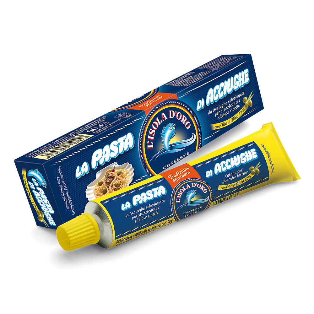 Anchovy paste with 8% olive oil, 60 g