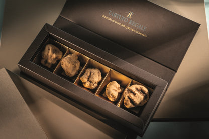 Čokoládový lanýž s bílou čokoládou, 100 g (Tartufo Regale Alba White)