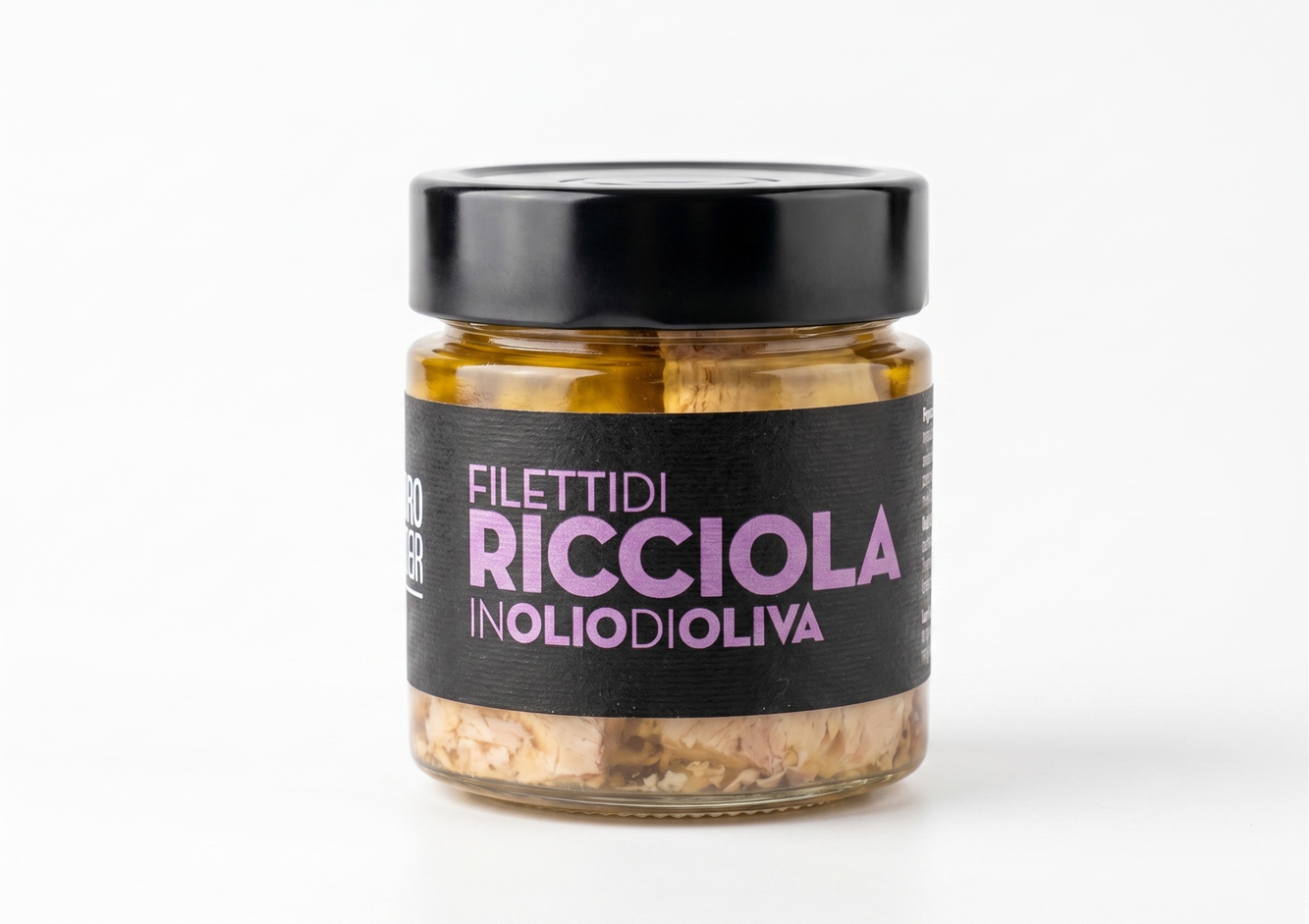 Filety z Kranasu Dumerilova v olivovém oleji , 200 g (Filetti di Ricciola)