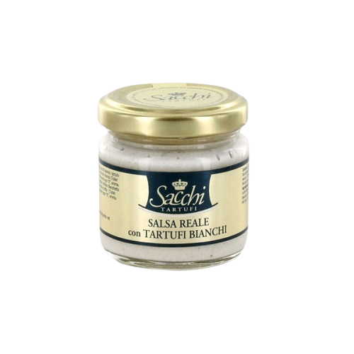 Salsa reale con tartufi bianchi (al 4%)