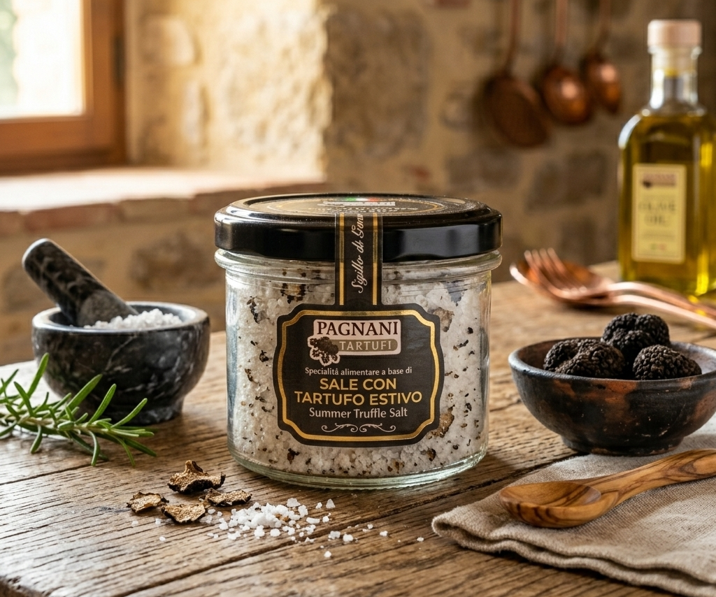 Hrubá sůl s letním lanýžem, 100 g (Lanýžová sůl)
