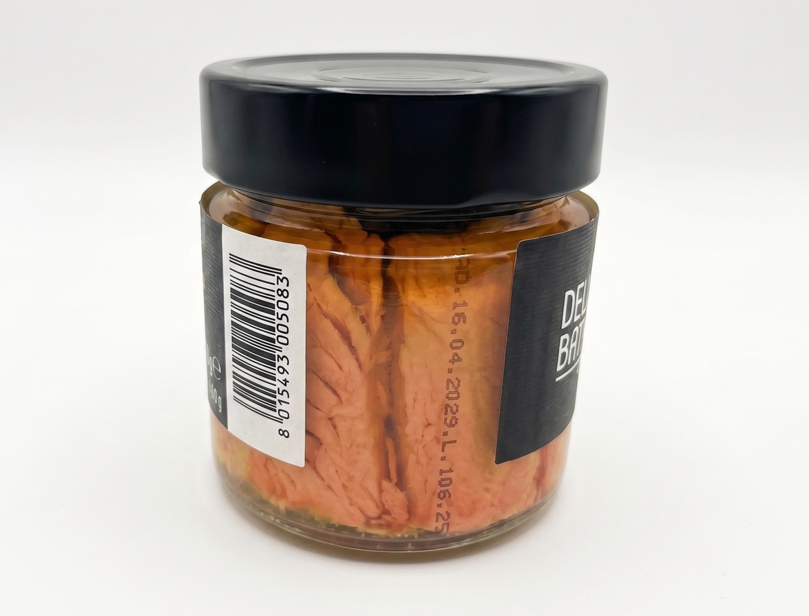 Filety z lososa v olivovém oleji, 200 g (Filetti di Salmone)