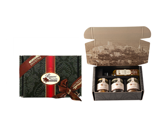Premium-Geschenkbox mit 4 Trüffelprodukten