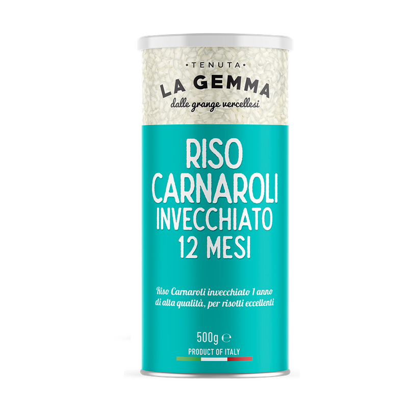 Italienischer Carnaroli-Reis, 12 Monate gereift, 500 g