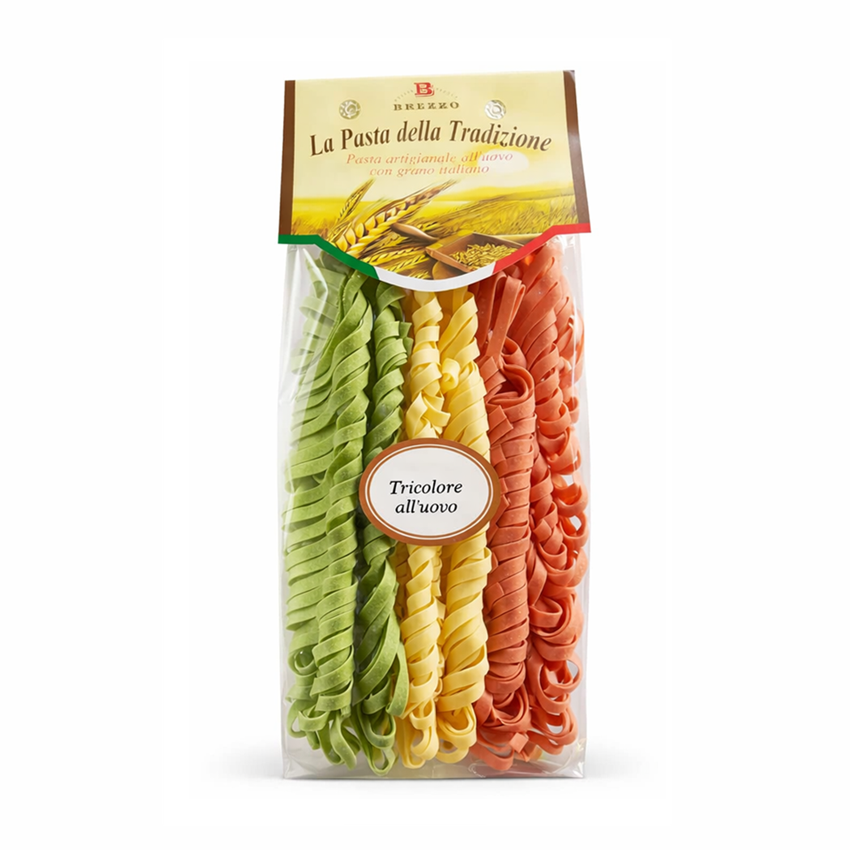 Dreifarbige Eier-Tagliatelle, 250 g
