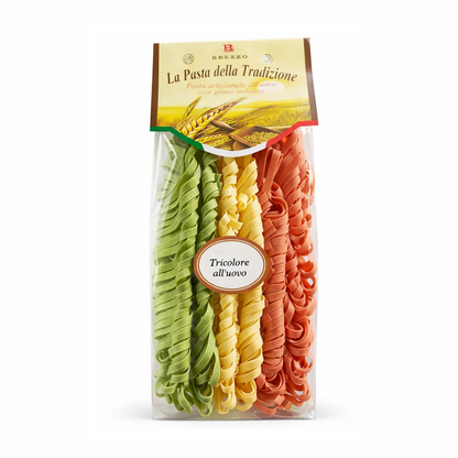 Dreifarbige Eier-Tagliatelle, 250 g
